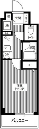 RISESTAGE MAGOMEの物件間取画像